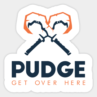 Pudge Sticker